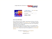 Tablet Screenshot of calpal-online.de